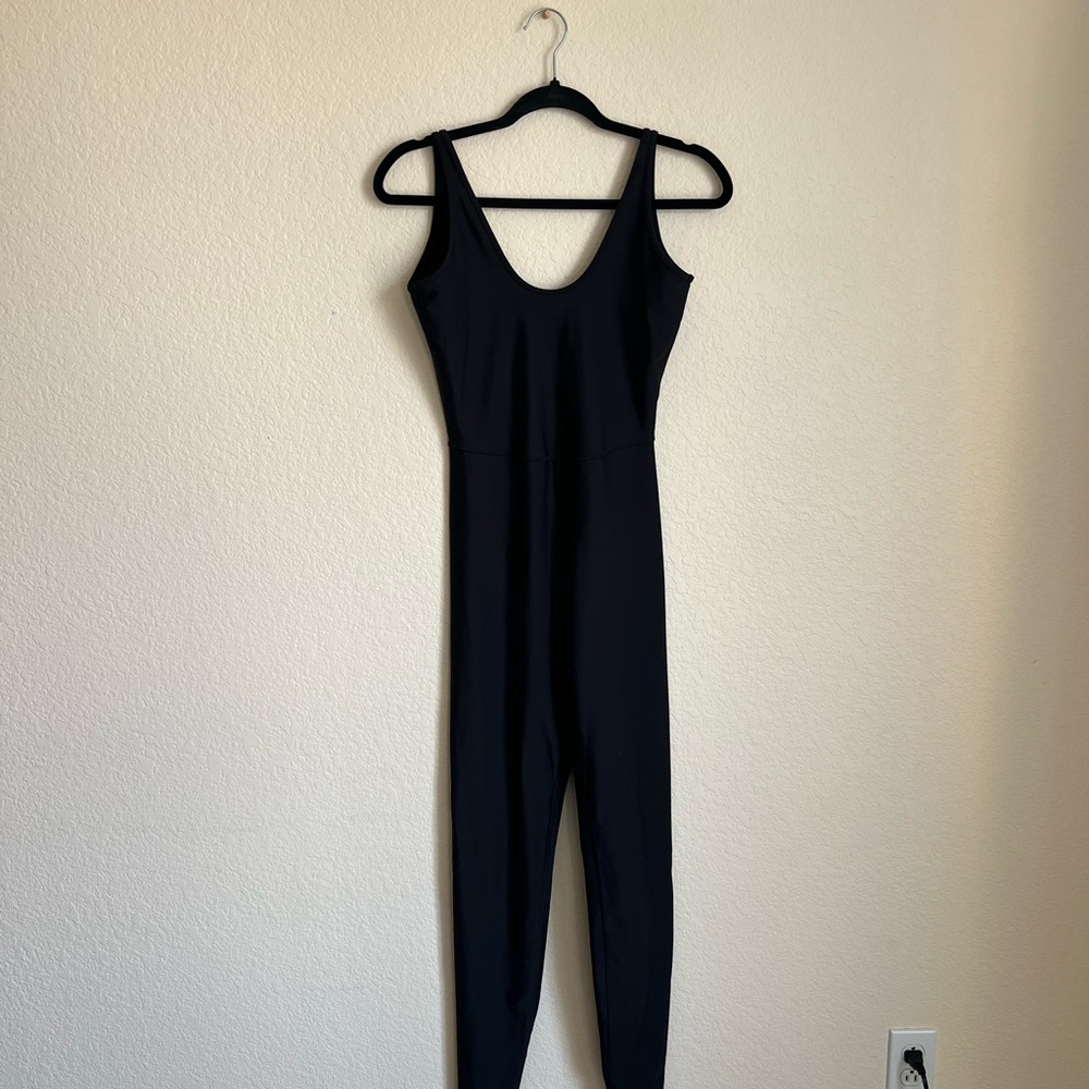 Black Sleeveless Jumpsuit
